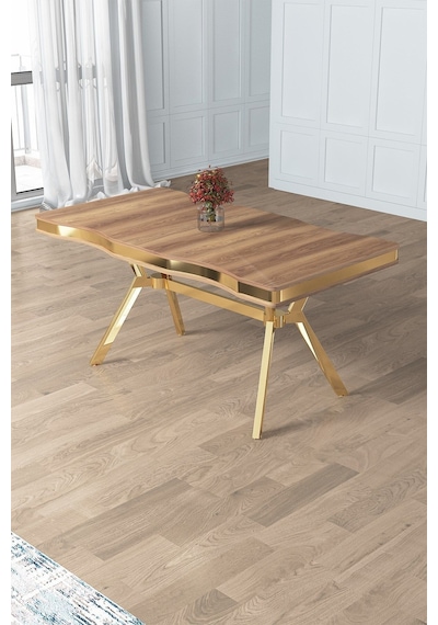 Canisa Prah Serisi 90x160 Lak Panel Hazar Gold Ayak Masa Takımı 6 Krem Sandalye Hazar Masa Krem Sandalye Ayaklar Gold Canisa Prah Serisi 90x160 Lak Panel Hazar Gold Ayak Masa Takımı 6 Krem Sandalye Hazar Masa Krem Sandalye Ayaklar Gold