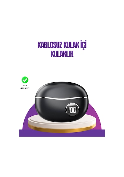 Ergonomik - 856 - Açık Kulak Bluetooth Kulaklık Hafif, Şık Ve Düşük Gecikmeli - Muratech - Ses Deneyimi