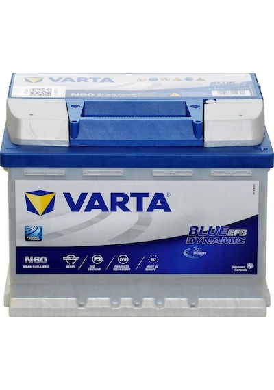 Varta 12V 60 Amper 640A N60 Start & Stop Efb Akü