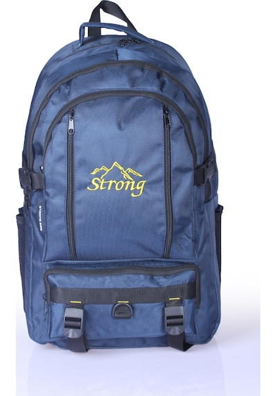 Sr-02 Dağcı 17-18.4 Inch Laptop Bölmeli Büyük Boy Sırt Çantası,dağcı Çantası,seyahat Kamp Çantası Lacivert