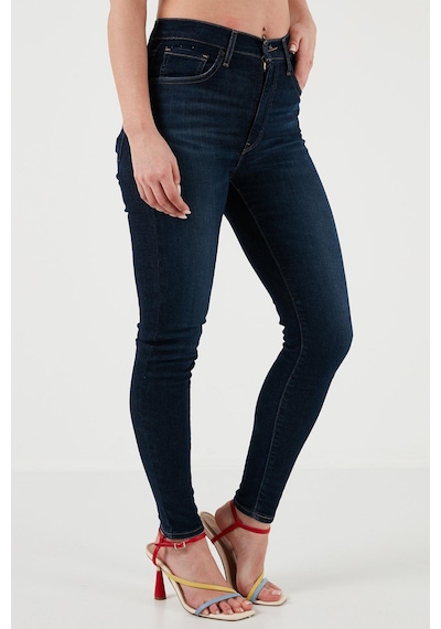 Levi's Mile High Super Skinny Kadın Jean Pantolon - Toronto Above-2663 Lacivert