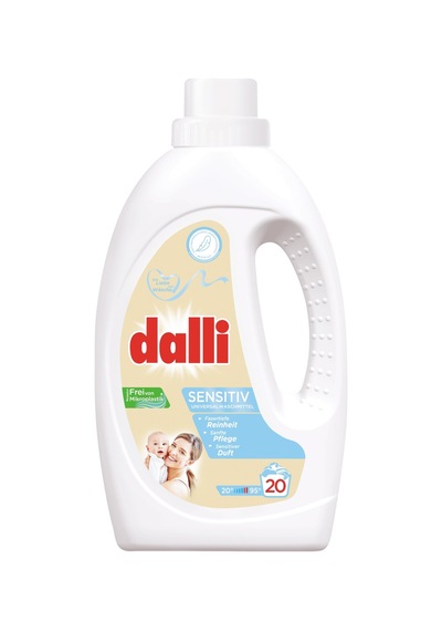 Dalli Bebek Çocuk Çamaşırları için Sıvı Çamaşır Deterjanı 20 Yıkama 1100 ML
