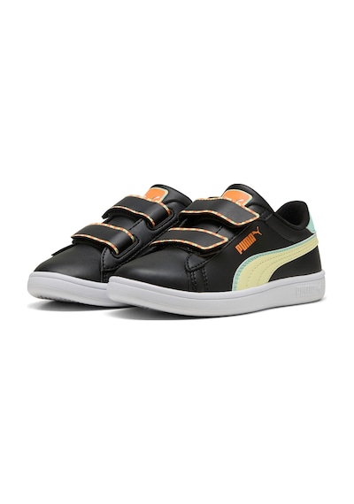 Puma Smash 3.0 Playdate V Siyah Erkek Çocuk Sneaker Siyah-turuncu-sarı Puma Smash 3.0 Playdate V Siyah Erkek Çocuk Sneaker Siyah-turuncu-sarı