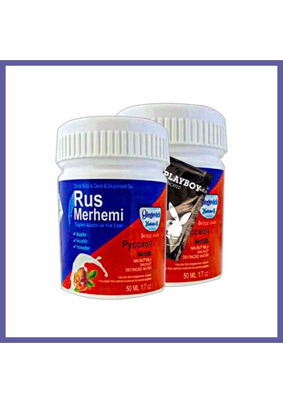 Bezos Rus Merhemi Glegnid Blue Rus Merhemi 22-2:0311 2 Tane 50 Ml Tüy Kremi+ Yanında Jel Nıda