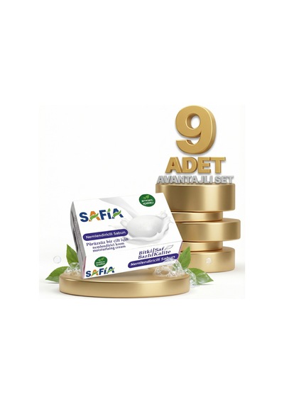 Safia Nemlendirici Güzellik Sabunu 9x90 Gr Diğer