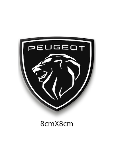 Peugeot 3d Damla 2 Li Sticker Logo 1