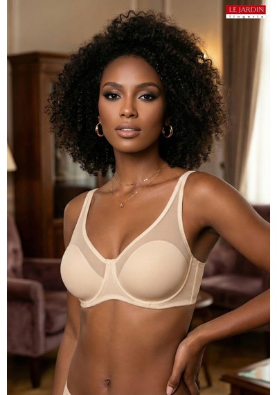 Le Jardin Tül Kaplı Soft Cup Sütyen - Lj9200c Siyah - 833516303 Siyah - 833516303 Siyah