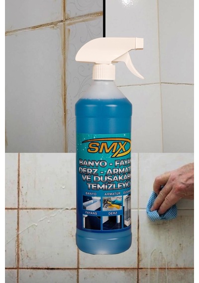 Smx Banyo Fayans Derz Temizleyici + Mikrofiber Bez