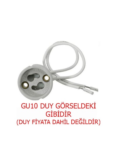 Philips 4.7W 2700K Led Çanak Spot Gu 10 Duy Par 16 10 Adet-4.7W 4000K