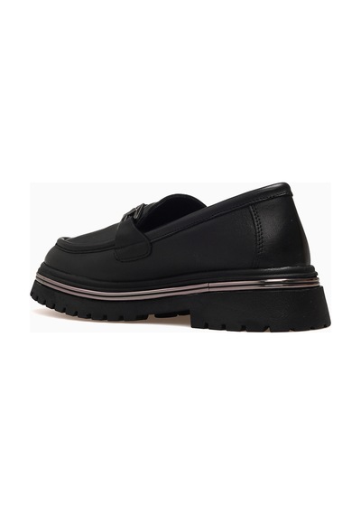 Mamma Mia Mammamia Kadın Deri Günlük Loafer Ayakkabı 26k D26ka-3220 Siyah