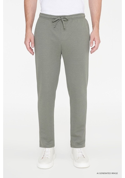 AC&Co / Altınyıldız Classics Erkek Hakı Pamuklu Standart Fit Normal Kesim Beli Lastikli Diagonal Desenli Örme Pantolon Haki AC&Co / Altınyıldız Classics Erkek Hakı Pamuklu Standart Fit Normal Kesim Beli Lastikli Diagonal Desenli Örme Pantolon Haki