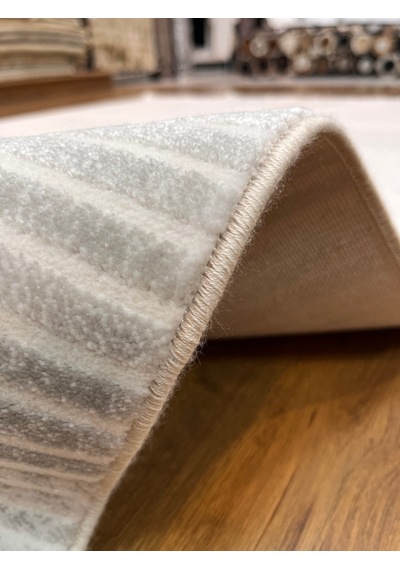 İskandinav Tarzı Natural Renkli Makina Halısı 160x230 Natural