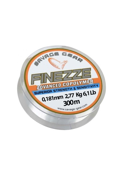 Savage Gear Finezze Mono 300 Mt Clear Misina 0.181 Mm