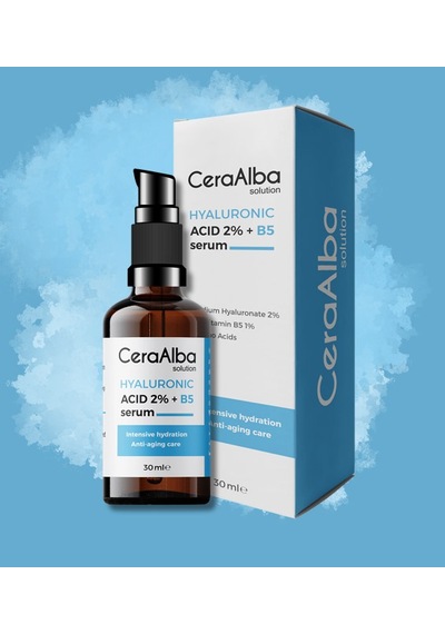Ceraalba Hyaluronik & B5 Vitamin Serumu