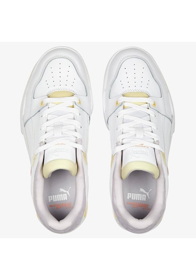 Puma Slipstream Women White Yellow Leather Sneaker Beyaz Sarı Kadın Hakiki Deri Günlük Spor Ayakkabı Beyaz - Sarı Puma Slipstream Women White Yellow Leather Sneaker Beyaz Sarı Kadın Hakiki Deri Günlük Spor Ayakkabı Beyaz - Sarı