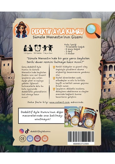 Sümela Manastırı'nın Gizemi, Çocuklar İçin Eğlenceli Dedektiflik Oyunu