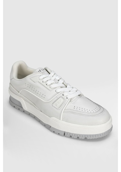 Lufian Albert Erkek Deri Sneaker Ayakkabı 112230250 Beyaz