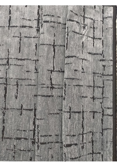Çam Halı Bodrum Bdr 123 Antrasit Özel Latex Kaymaz Tabanlı Kilim