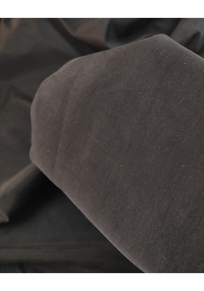 Siyah Renkte Penye İle Lamine Keten Kumaş En 140 Cm X Boy 190 Cm -10050 10