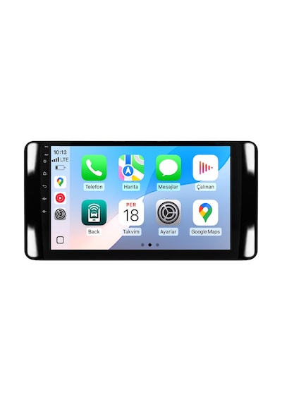 Skoda Scala Android Multimedya Sistemi 2021+ Crv-4946xr Piano Black Çerçeve 10"