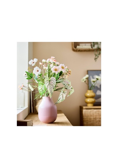 Ikea Smycka Yapay Buket 60 Cm Pembe - Beyaz