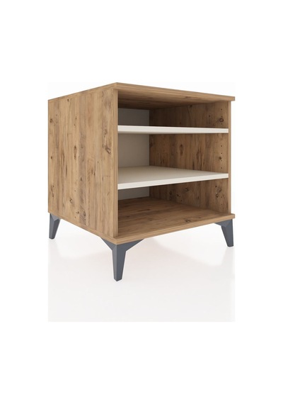 Kronos Komodin 2 Raflı 60x59x64 Çam-aytaşı Çam