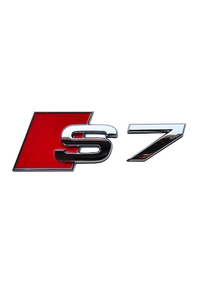 Audi S7 Uyumlu Yazı Krom Arma Amblem
