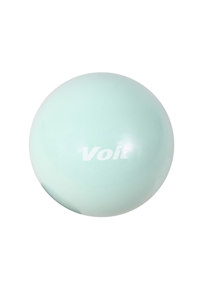 25 cm Mini Pilates Topu Yoga Fitness Egzersiz ve Denge Topu Şişirme Pipeti Dahil Turkuaz