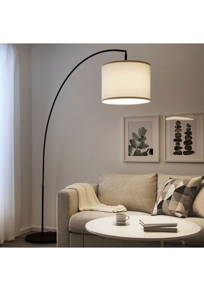 Ikea Rıngsta Abajur Başlığı, Beyaz, 42 Cm