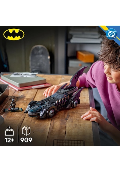 LEGO® DC Batman™: Batman Forever™ Batmobile™ 76304 - 12 Yaş ve Üzeri için Dekoratif Oyuncak Yapım Seti (909 Parça)