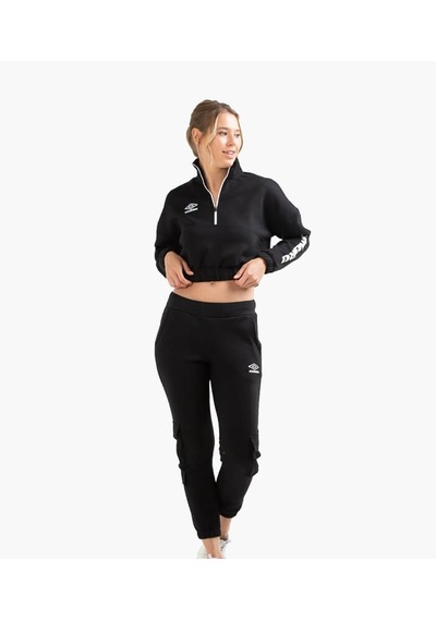 Umbro Pyra Track Suit – Kadın Siyah Pamuklu Eşofman Takımı – VA-0021 Siyah