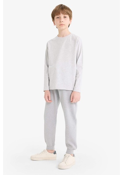 Defacto Erkek Çocuk Regular Fit Pantolon R5970a625augr377 Gri