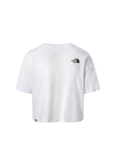 The North Face Cropped Easy Tee Kadın T-Shirt -  NF0A4T1R M Beyaz