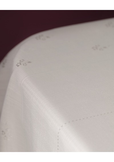 Madame Coco Ancella Masa Örtüsü - Açık Gri - 160x300 Cm 8684427114377 Gri