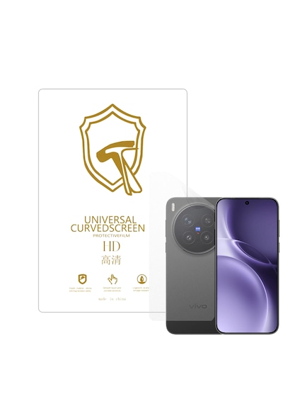 Microcase Vivo X300 Pro İle Uyumlu Full Tpu Nano Arka Ekran Koruma Filmi - Ekm102