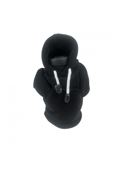 Vites Kılıfı Kapşonlu Sweatshirt Siyah