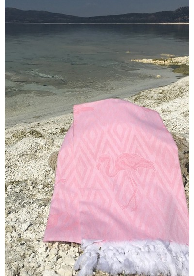 Flamingo Peştemal - Pembe