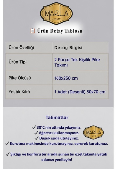 Tek Kişilik Pike Takımı 160x230 Cm Çok Amaçlı Yatak Örtüsü & Battaniye Pembe Siyah