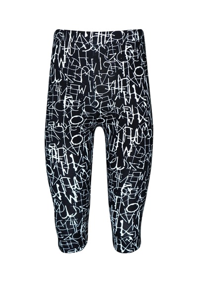 Lovetti Kız Çocuk Dark Letters Desen Kapri 1367 Çok Renkli