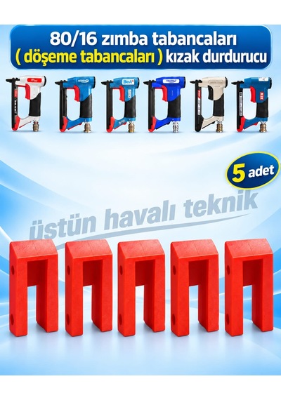 Bea Tipi 80/16 Zımba Tabancaları Kızak Durdurucu - 5 Adet