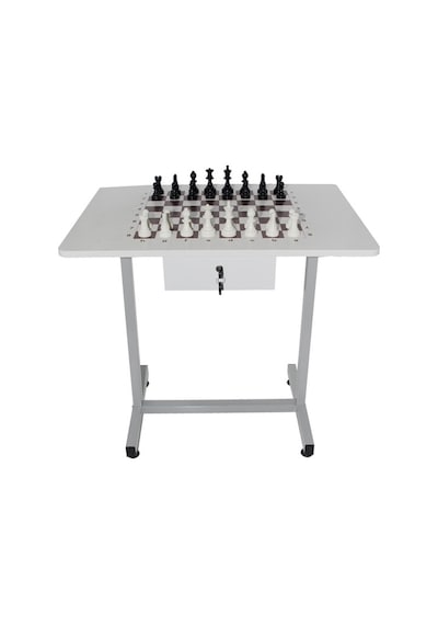 Satranç Masası 60x80 Cm Komple Metal Ayaklı-pan606