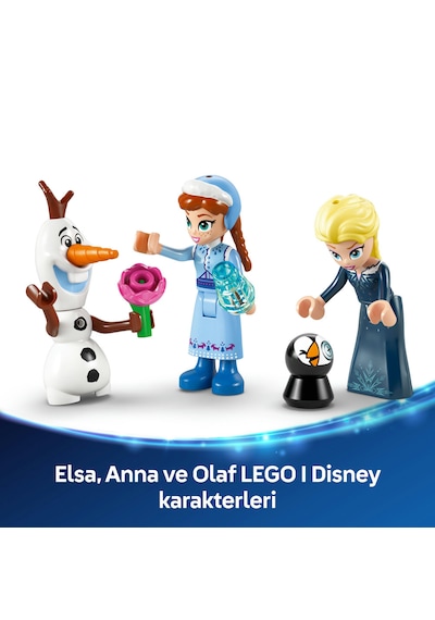 LEGO® ǀ Disney Frozen Arendelle Karlar Ülkesi Şatosu 43265 - 5 Yaş ve Üzeri Prenses Seven Çocuklar için Yaratıcı Oyuncak Yapım Seti (177P)