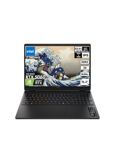 Hp Hyperx Omen D2RC3EAQB21 15-GA0002NT i7-14650HX 32 GB 2 TB SSD RTX5060 8 GB 15.3" W11P Dizüstü Bilgisayar