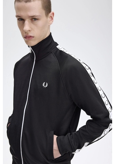 Fred Perry Erkek Siyah Logo Detaylı Ceket Çok Renkli