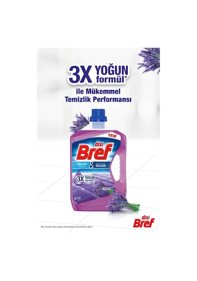 Bref Yüzey Temizleyici Lavanta 3x 2.5l 3'lü Set set-hnkdtj-5281-6234