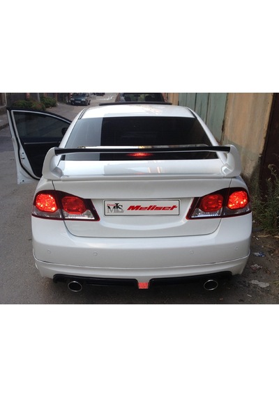 Honda Civic Fd6 Yüksek Spoiler 2006-2012 Arasına Uyumludur Aracınızın Rengi