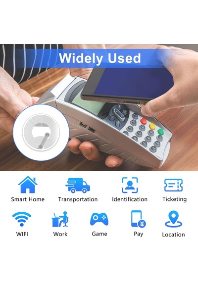 60 Adet Nfc Etiket 25 Mm Nfc Çıkartma Ntag213 Nfc 213 Gün Yeniden Yazılabilir Nfc Kartlar Programlanabilir 144 Bayt