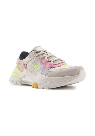 U.s. Polo Assn. Vıncent Wmn 4fx Kadın Sneaker Bej Bej