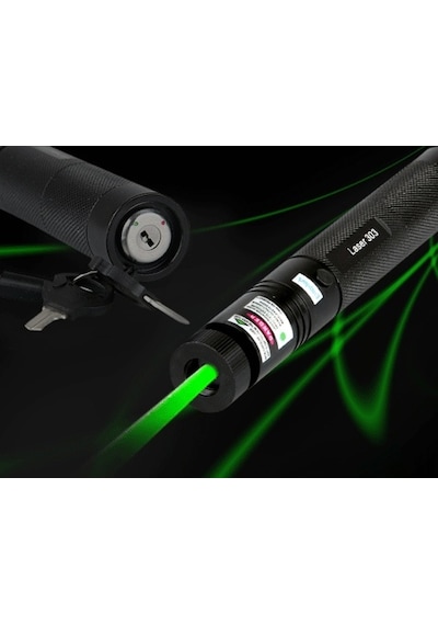 Yeşil Şarjlı Lazer Pointer 2000mw Yakıcı