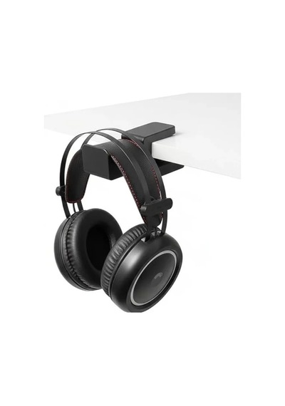 Ergonomik Kulaklık Standı - Siyah Renk Ve Sağlam Yapı